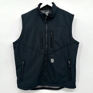 Loki‎ Gear Mountain Vest Mens XL Converts to Backpack 5 Zippers Hiking Sherpa